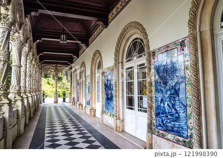 Bussaco Palace Hotel, located in the Bussaco National Forest at Luso, Portugal Bussaco Palace Hotel, located in the Bussaco National Forest at Luso, Portugal 121998390