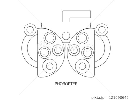 Phoropter ophthalmic testing device 121998643