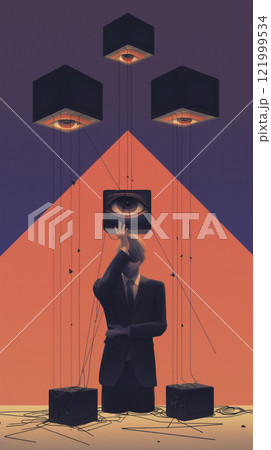 たくさんの瞳がスーツ姿の青年に向けられている 121999534