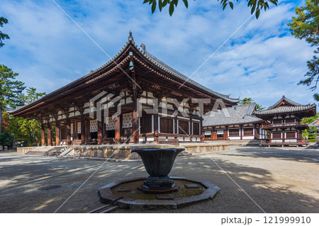 国宝 奈良唐招提寺、UNESCO 世界遺産 国宝 奈良唐招提寺、UNESCO 世界遺産 121999910