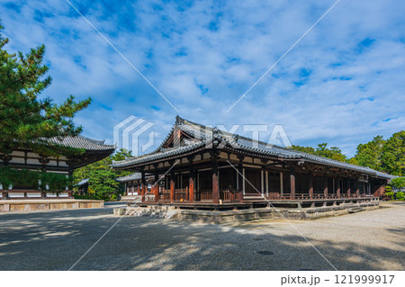 国宝 奈良唐招提寺、UNESCO 世界遺産 国宝 奈良唐招提寺、UNESCO 世界遺産 121999917