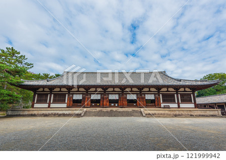 国宝 奈良唐招提寺、UNESCO 世界遺産 国宝 奈良唐招提寺、UNESCO 世界遺産 121999942