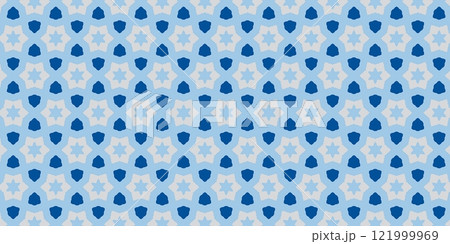 Abstract Kaleidoscope Geometry Psychedelic Art Fabric textile Pattern  121999969