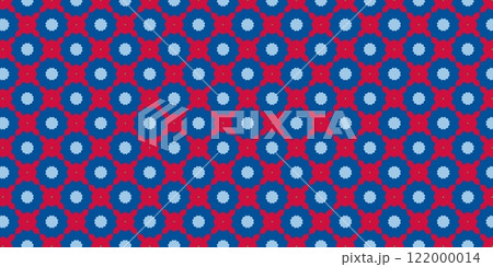 Abstract Kaleidoscope Geometry Psychedelic Art Fabric textile Pattern  122000014