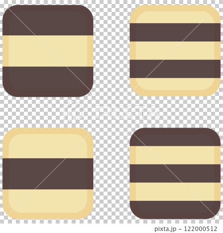 烘焙食品冰箱餅乾插畫素材向量 122000512