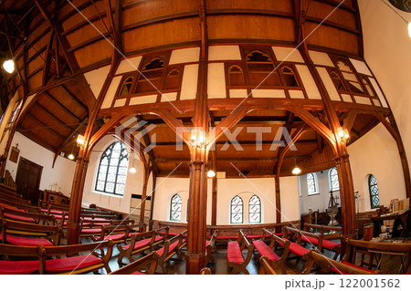 京都市上京区に所在特別特別公開された京都市指定有形文化財の聖アグネス教会を撮影 京都市上京区に所在特別特別公開された京都市指定有形文化財の聖アグネス教会を撮影 122001562