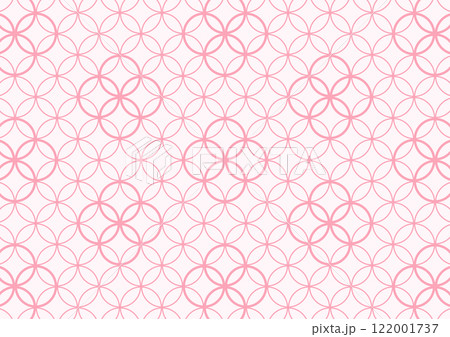 和柄の背景　七宝 122001737