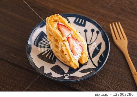 イチゴのワッフル イチゴのワッフル 122002296