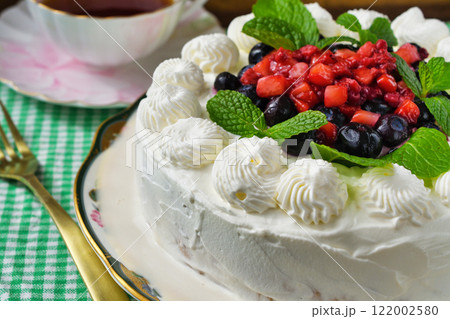 メキシコのデザート パステル・デ・トレス・レチェス Pastel de tres leches メキシコのデザート パステル・デ・トレス・レチェス Pastel de tres leches 122002580