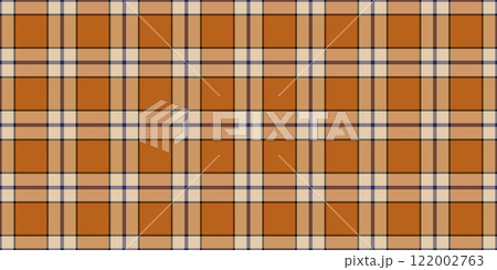 Small vector pattern check, net background fabric seamless. December textile tartan plaid texture in orange and pastel colors. Small vector pattern check, net background fabric seamless. December textile tartan plaid texture in orange and pastel colors. 122002763
