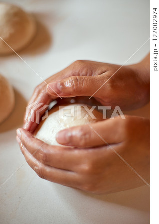 soft dough to form the raised edge of Pizza Dough Base. soft dough to form the raised edge of Pizza Dough Base. 122002974