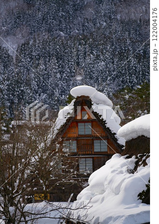 豪雪の白川郷 122004176