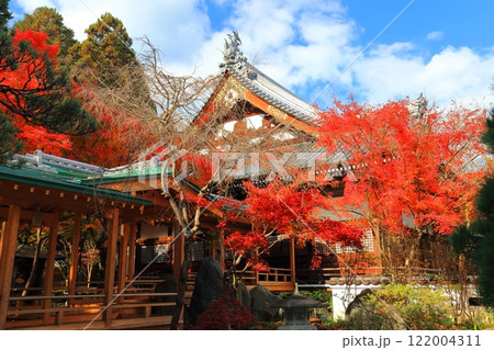 【愛媛県】慈眼寺の紅葉 【愛媛県】慈眼寺の紅葉 122004311