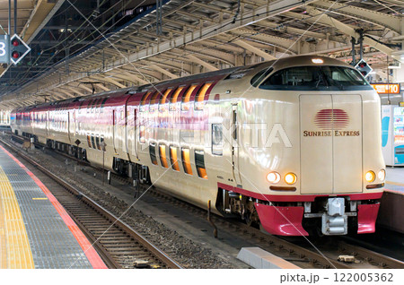 東京駅に停車するサンライズエクスプレス 東京駅に停車するサンライズエクスプレス 122005362