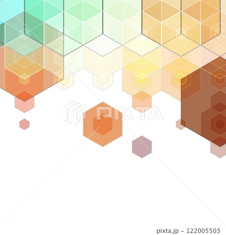 Hex texture. Color hexagon pattern, abstract chemistry and biotech technology science vector hexagonal modern paper cut geometry background. Eps 10 Hex texture. Color hexagon pattern, abstract chemistry and biotech technology science vector hexagonal modern paper cut geometry background. Eps 10 122005503