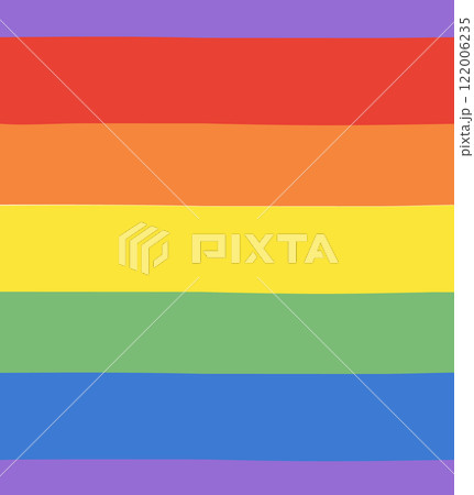 Vector seamless pattern of lgbtq rainbow flag Vector seamless pattern of lgbtq rainbow flag 122006235