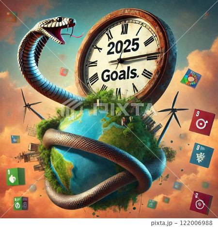 composite image of clock counting down to the world 122006988