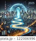 concept of global business and networking technology 122006996