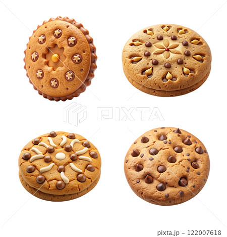 3d rendering of beautiful and realistic cookie 3d rendering of beautiful and realistic cookie 122007618