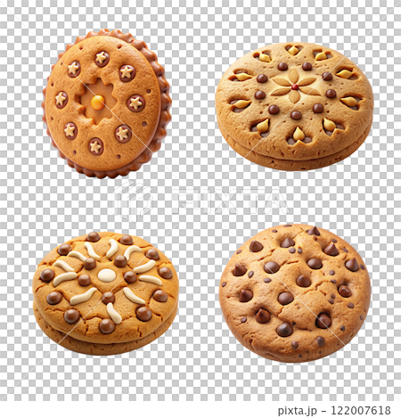 3d rendering of beautiful and realistic cookie 3d rendering of beautiful and realistic cookie 122007618
