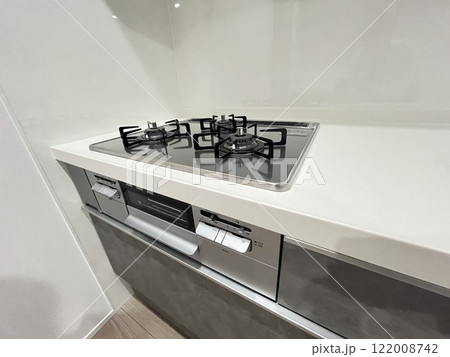 システムキッチンの3口コンロ 122008742
