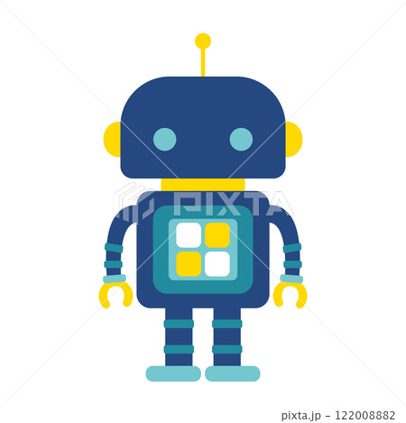 かわいいロボットのアイコン かわいいロボットのアイコン 122008882