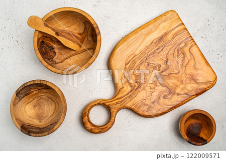 Set of wooden kitchen utensils Set of wooden kitchen utensils 122009571