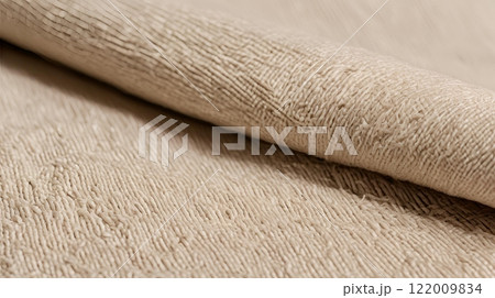 Hemp sustainable fabric is an eco-friendly, versatile textile known for its durability and natural appeal, suitable for a variety of applications and styles. AI Generated 122009834