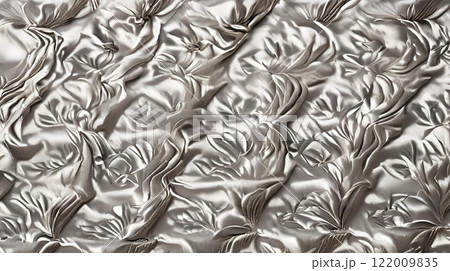 Jacquard fabric woven with beautiful and luxurious patterns, perfect for elegant and sophisticated designs in fashion, upholstery, and home decor. AI Generated 122009835