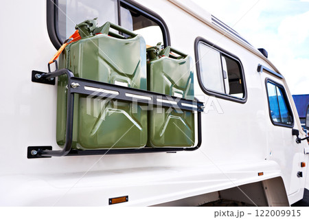 Canisters with fuel on car SUV Canisters with fuel on car SUV 122009915