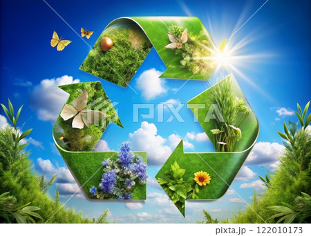 illustration of sustainable development emphasizes the harmony between human progress and environmental protection. It showcases eco-friendly practices and innovative solutions for a healthier planet. illustration of sustainable development emphasizes the harmony between human progress and environmental protection. It showcases eco-friendly practices and innovative solutions for a healthier planet. 122010173