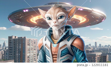 猫から進化した宇宙人 猫から進化した宇宙人 122011181