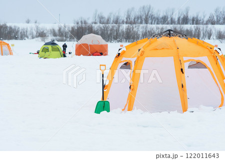 ワカサギ釣りのテント ワカサギ釣りのテント 122011643