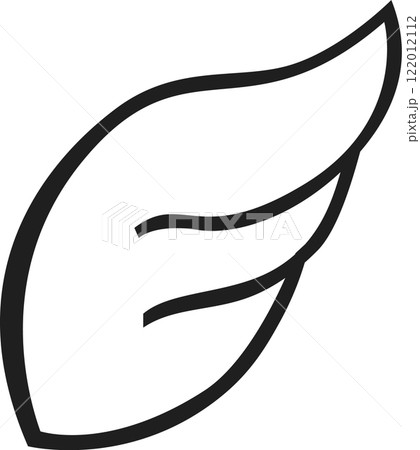 Minimalist line art representing a wing flying, evoking concepts of freedom, lightness, and travel, ideal for projects related to nature, birds, and fantasy Minimalist line art representing a wing flying, evoking concepts of freedom, lightness, and travel, ideal for projects related to nature, birds, and fantasy 122012112