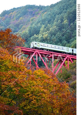 JR釜石線（銀河ドリームライン釜石線）鬼ヶ沢橋梁  122012898