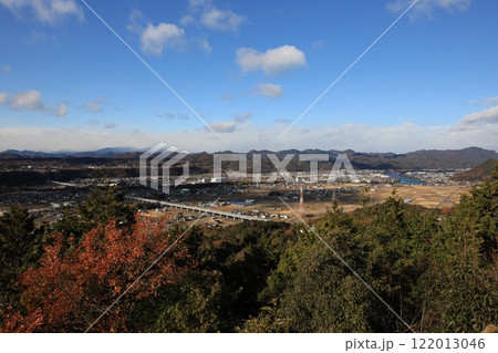 米田白山展望台からの景色 米田白山展望台からの景色 122013046