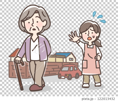 勝手に家をでてしまうおばあさん 勝手に家をでてしまうおばあさん 122013432