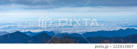 蛭ヶ岳から望む街並み 蛭ヶ岳から望む街並み 122013807