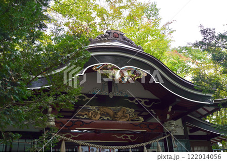 富士山の麓の富士吉田にある新屋山神社 122014056