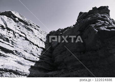 浸食と風食によって形成された地形 122014886