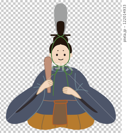 Vector illustration of a boy doll for Hinamatsuri 122014933