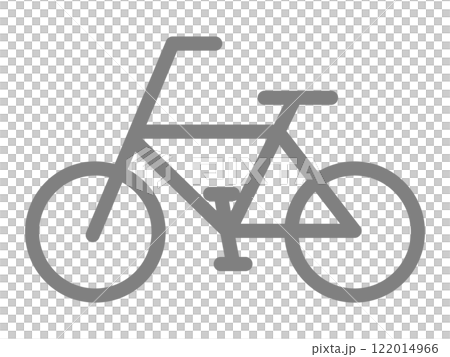 Bicycle silhouette icon 122014966