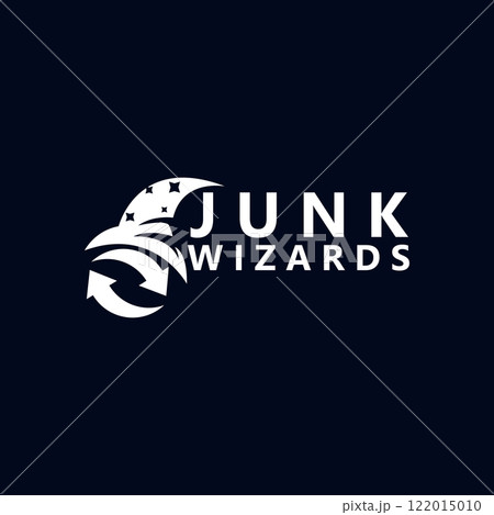 magic hat logo gold logo icon design vector illustration 122015010