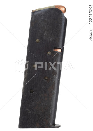 Magazine with ammunition for M1911 Automatic Pistol, Caliber .45 Magazine with ammunition for M1911 Automatic Pistol, Caliber .45 122015202