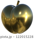 Gold apple 3D 122015228