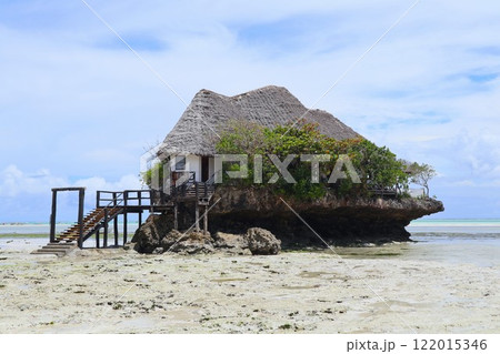 タンザニア・ザンジバル、海上レストラン、ザ・ロック 122015346