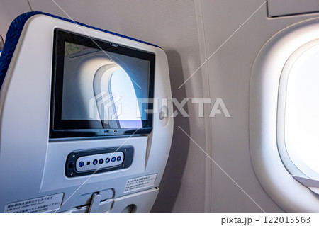 【#日本】機内のモニター 【#日本】機内のモニター 122015563