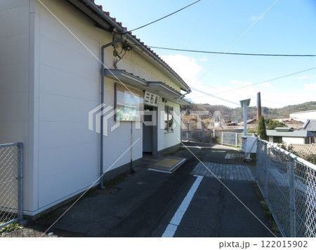 鉄路のある風景 三石駅 西日本旅客鉄道 鉄路のある風景 三石駅 西日本旅客鉄道 122015902