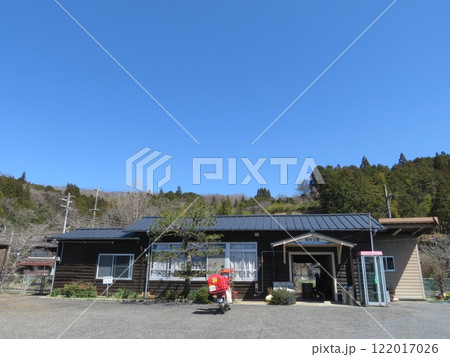 鉄路のある風景 美作土居駅 西日本旅客鉄道 鉄路のある風景 美作土居駅 西日本旅客鉄道 122017026