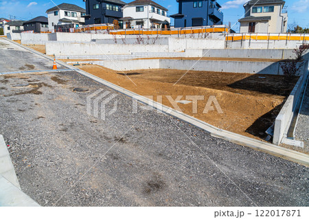 戸建て住宅団地の造成地 122017871